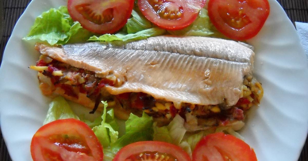 Resultado de imagen de truchas rellenas