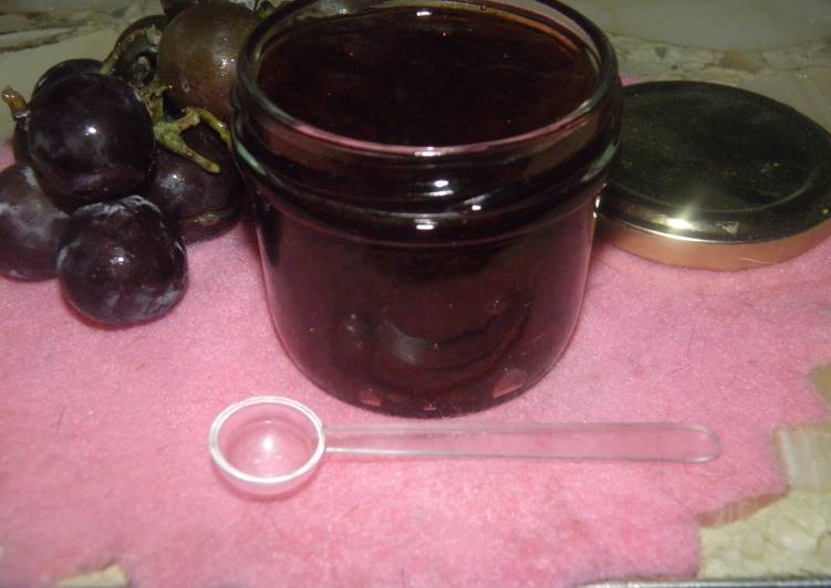 Dulce de uvas Receta de graciela martinez Cookpad