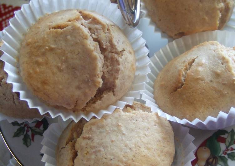 Muffins de canela con copos de avena y jengibre Receta de Cuqui Cookpad