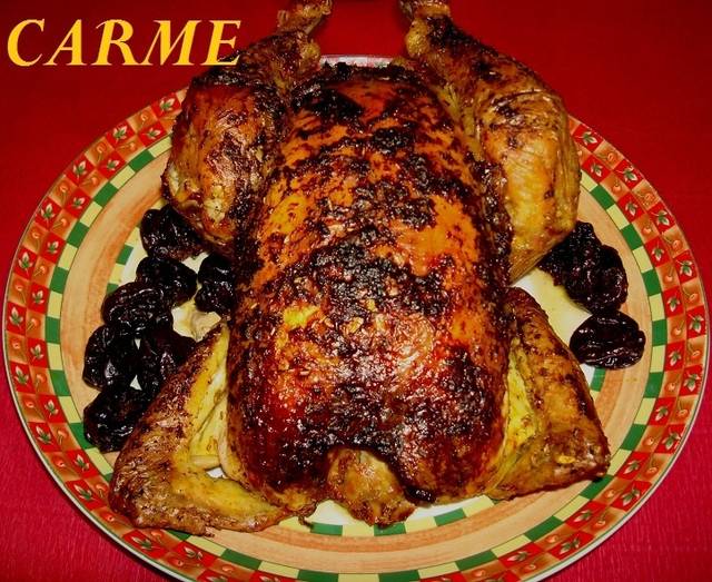 Receta pollo navideño a la catalana Photo