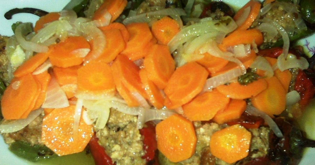 Chiles jalapeños rellenos en escabeche Receta de lenny Cookpad