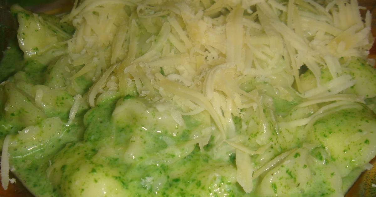 Salsa de espinacas para pasta Receta de Jana Cookpad