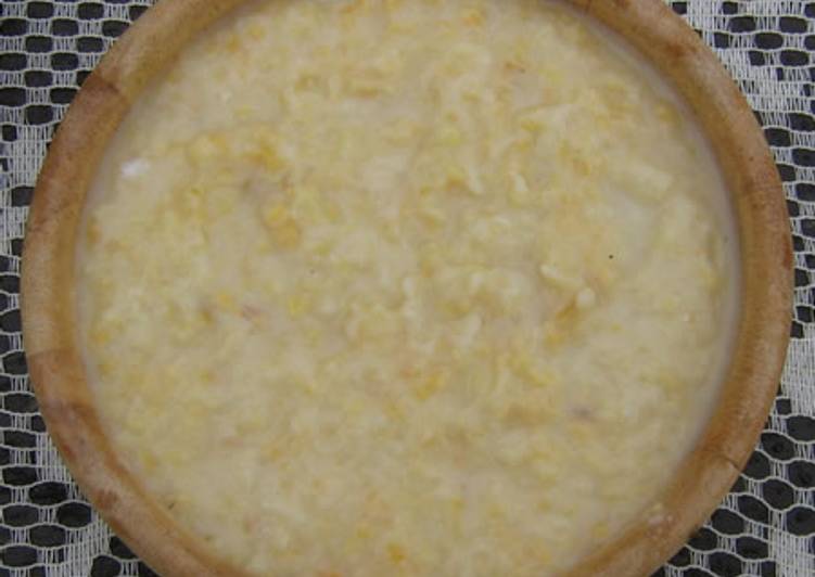 mazamorra de maiz ingredientes y preparacion
