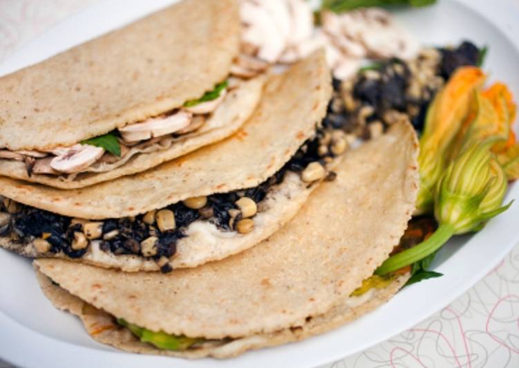 Quesadillas de huitlacoche Receta de lupita Cookpad