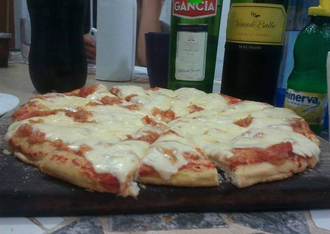 Pizza En Microondas Receta Fcil Rpida Y Crujiente