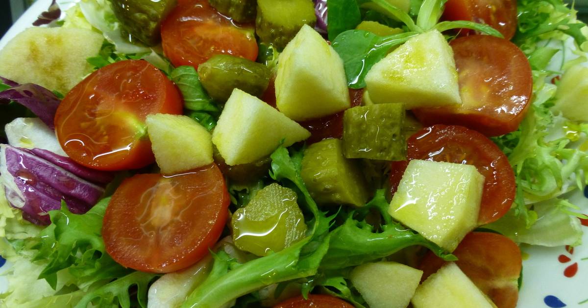 Ensaladas para bajar de peso caseras cogiendo