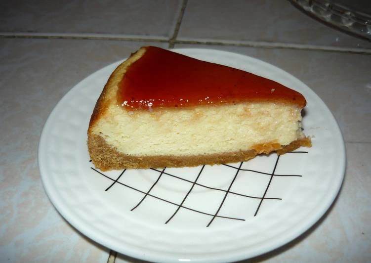 Cheesecake casero con leche condensada Receta de luluxg Cookpad España