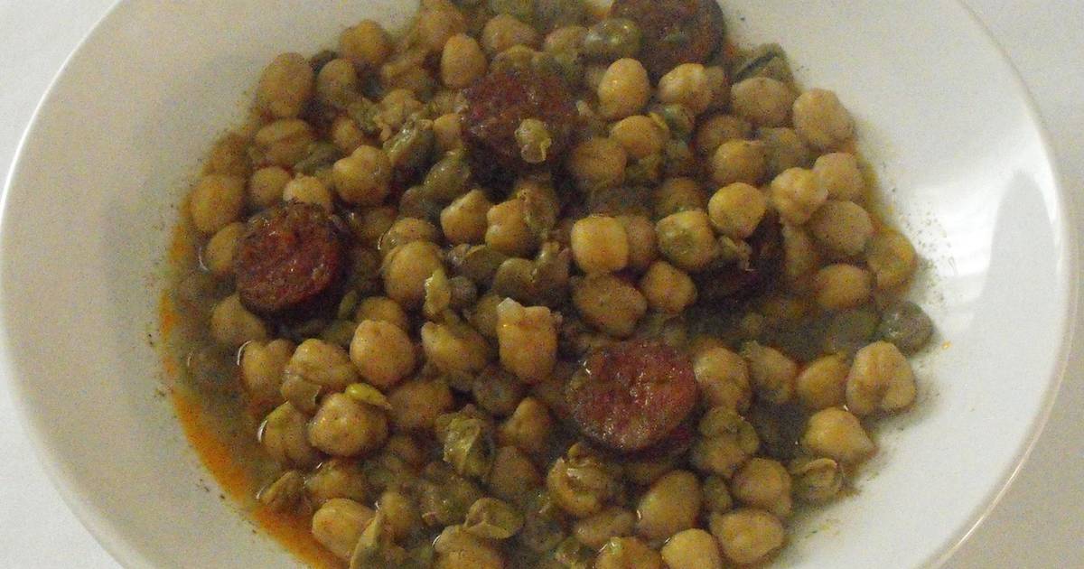 Garbanzos guisados 23 recetas caseras Cookpad