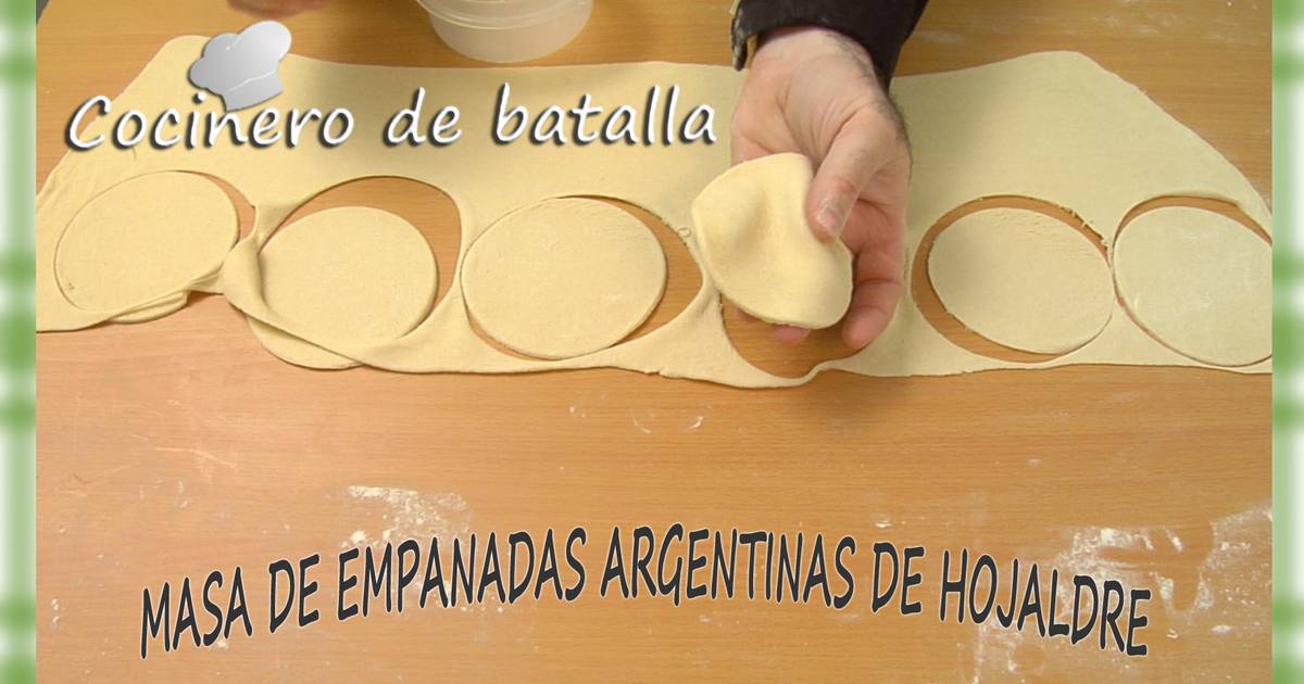 Masa De Empanadas Argentinas De Hojaldre Receta De Chicho44 - Cookpad