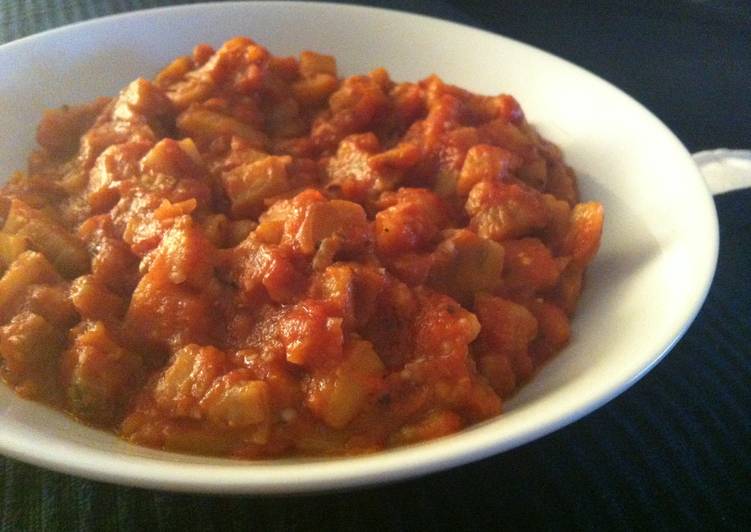 Pisto de berenjena Receta de Marieta - Cookpad