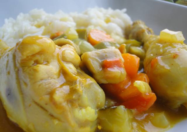 Pollo Y Verduras Al Curry Receta De Rebekita - Cookpad