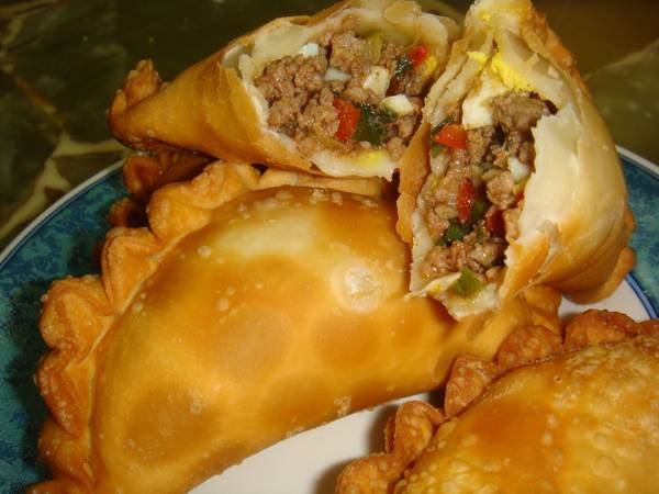 Empanadas de carne criollas fritas
