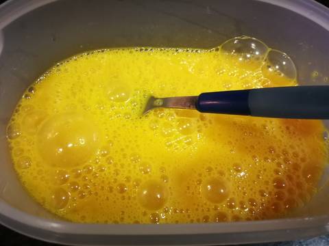 Foto del paso 7 de la receta Sopa de lechuga romana con jamÃ³n curado