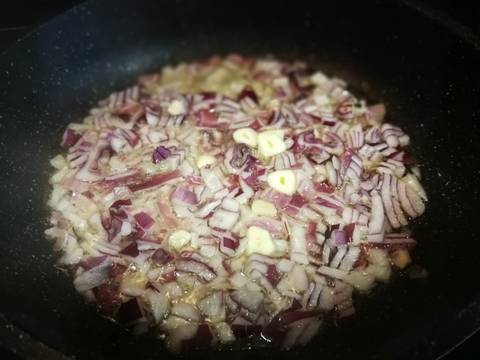 Foto del paso 3 de la receta Guisantes de la huerta en salsa a la menta