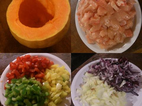 Calabaza rellena Receta de Lucas Mout - Cookpad