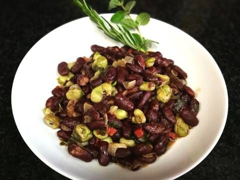 Foto del paso 3 de la receta Alubias roja con chorizo