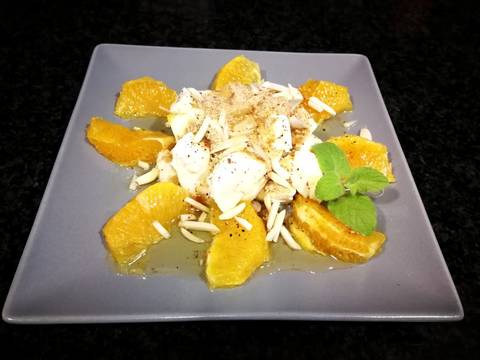 Foto del paso 2 de la receta Desayuno saludable con mozzarella