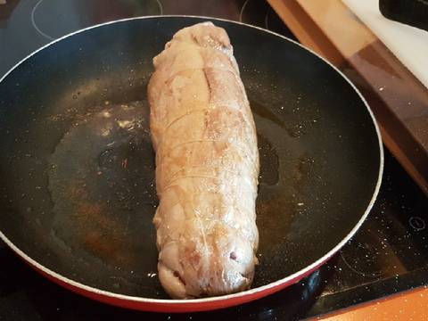 Foto del paso 6 de la receta Solomillo de cerdo relleno al horno