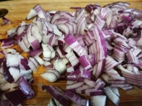Foto del paso 2 de la receta Guisantes de la huerta en salsa a la menta