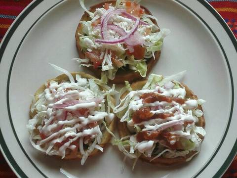 Gorditas (sopes) de asientos de chicharrón Receta de Hanna Hurtado ⭐ ...