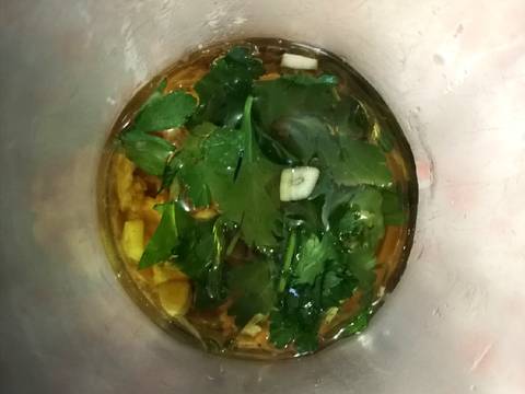 Foto del paso 2 de la receta Espárragos blancos con mayonesa de atún y semillas de girasol ð»