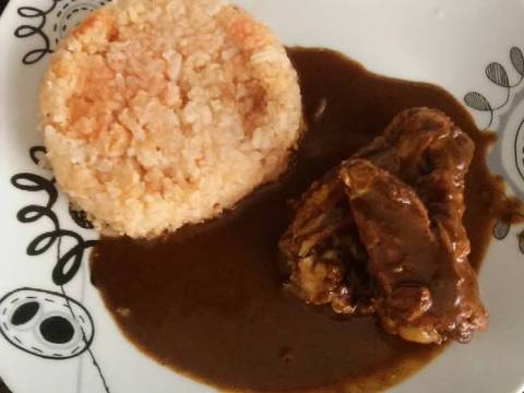 Foto del paso 4 de la receta Mole rojo con pollo