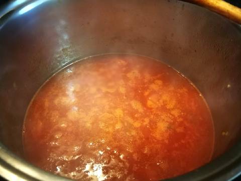 Foto del paso 3 de la receta Sopa de tomate con lechuga romana