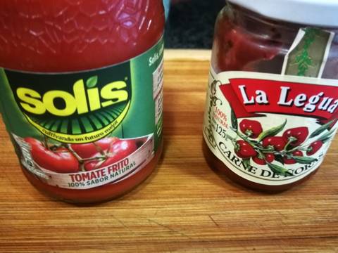 Foto del paso 1 de la receta Sopa de tomate con lechuga romana