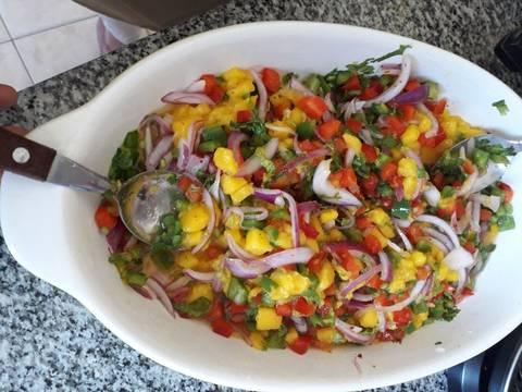 Foto del paso 3 de la receta Ceviche de mango