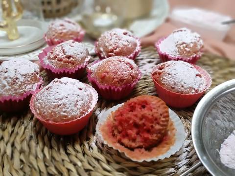 Foto del paso 13 de la receta Red Velvet muffins de chocolate rosa