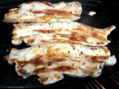 Foto del paso 3 de la receta Patata con panceta y pimiento de Piquillo