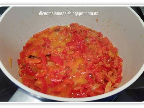 Pimientos Del Piquillo Rellenos De Merluza Y Langostinos Receta De ...