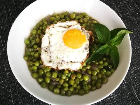 Foto del paso 5 de la receta Guisantes de la huerta en salsa a la menta