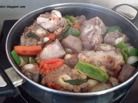 Rabo de ternera en salsa Receta de vilorano - La cocina de lovi - Cookpad
