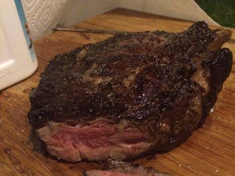 Foto del paso 5 de la receta Rib Eye con hueso (Cowboy Rib Eye)