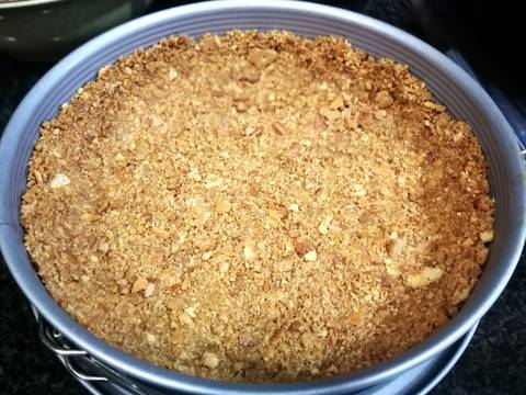 Foto del paso 1 de la receta Tarta de queso y arÃ¡ndanos con base de galletas