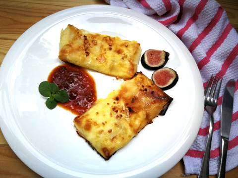 Foto del paso 10 de la receta Paquetitos de masa filo con queso requesÃ³n