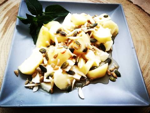 Foto del paso 2 de la receta Desayuno saludable con mozzarella y mezcla de semillas