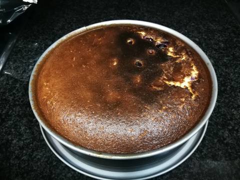 Foto del paso 8 de la receta Tarta de queso y arándanos con base de galletas