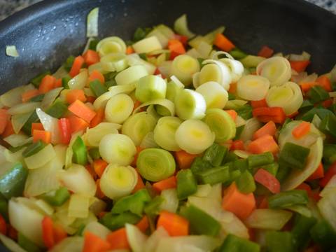 Arroz Integral Frito Con Verduras