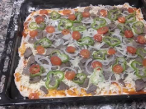 Foto del paso 5 de la receta Pizza kebab