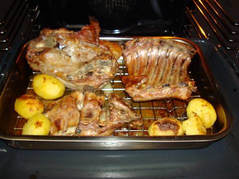 Patatas Cordero Horno Al Con