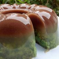  Resep  Puding  Lumut  Pandan Cokelat gurih bangett oleh 