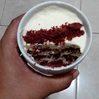  Resep  Steamed Red  velvet  beetroot with vanilla cream 