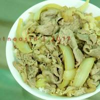 Gyudon Beef Bowl ala Yoshinoya mudah banget
