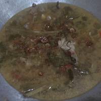GARANG ASEM AYAM tomat hijau bersantan (#pr_masakanbungkusdaun)