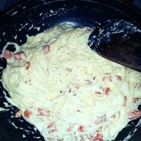 Fusilli Carbonara (Pasta/Spaghetti)