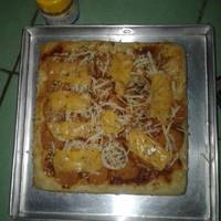 Resep Pizza tanpa Ulen / no Knead ,mudah lezat oleh Tintin 