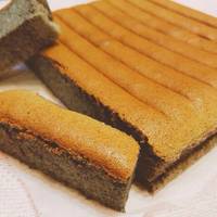 Ogura Cake Ketan Hitam Malaysian Cottoncake