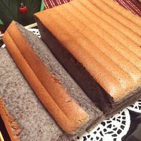 Ogura Cake Ketan Hitam Malaysian Cottoncake